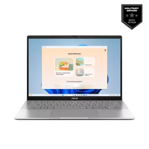 Asus VivoBook S14 S3407VA-LY070W Core 5 210H 16GB Ram 1TB SSD 14 inch WUXGA Laptop Cool Silver